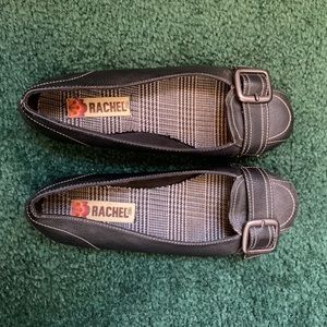 Black Rachel Shoes Brand Flats